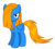 Size: 5000x4500 | Tagged: safe, artist:dharthez, oc, oc only, oc:blasting star, pegasus, pony, angry, female, hair over one eye, mare, simple background, solo, transparent background, vector