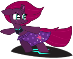 Size: 1147x926 | Tagged: safe, artist:徐詩珮, fizzlepop berrytwist, tempest shadow, pony, unicorn, series:sprglitemplight diary, series:sprglitemplight life jacket days, series:springshadowdrops diary, series:springshadowdrops life jacket days, g4, broken horn, clothes, horn, implied tempestlight, simple background, surfing, swimsuit, transparent background