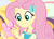 Size: 1494x1080 | Tagged: safe, screencap, fluttershy, dashing through the mall, equestria girls, equestria girls specials, g4, my little pony equestria girls: better together, my little pony equestria girls: holidays unwrapped, camera, canterlot mall, chair, clothes, cropped, cute, dress, female, geode of fauna, hairclip, happy, jewelry, looking down, magical geodes, mall, necklace, present, shyabetes, sitting, smiling, solo