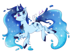 Size: 2250x1700 | Tagged: safe, artist:jagga-chan, oc, oc only, lava lamp pony, original species, pony, female, mare, simple background, solo, transparent background