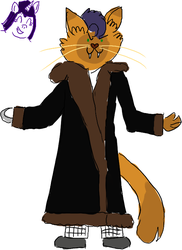 Size: 540x743 | Tagged: safe, artist:horsesplease, capper dapperpaws, rarity, abyssinian, anthro, g4, anck-su-namun, candyman, capperity, clothes, coat, cosplay, costume, crossover, female, horror, horror movies, male, shipping, straight, the mummy