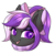 Size: 2000x2000 | Tagged: safe, artist:ask-colorsound, oc, oc only, oc:nightwalker, pony, bow, clothes, cute, cute little fangs, emotes, fangs, hair bow, high res, looking at you, open mouth, scarf, simple background, slit pupils, smiling, solo, transparent background