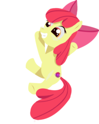 Size: 800x1000 | Tagged: safe, artist:bluehedgedarkattack, artist:voltagethd, apple bloom, earth pony, pony, g4, adorabloom, cute, female, filly, happy, simple background, solo, transparent background