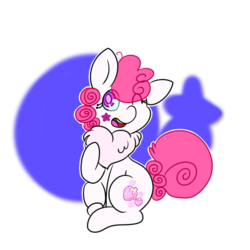 Size: 512x512 | Tagged: safe, artist:cotton, strawberry swirl, earth pony, pony, g3, g4, female, g3 to g4, generation leap, simple background, solo, transparent background