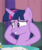 Size: 786x938 | Tagged: safe, screencap, twilight sparkle, alicorn, pony, a trivial pursuit, g4, cropped, female, hoof on head, mare, smiling, solo, twilight sparkle (alicorn)