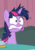 Size: 562x812 | Tagged: safe, screencap, twilight sparkle, alicorn, pony, a trivial pursuit, g4, cropped, faic, female, folded wings, lip bite, mare, messy mane, obsessed, panicking, shrunken pupils, solo, twilight snapple, twilight sparkle (alicorn), twilighting, wide eyes, wings, worried