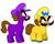 Size: 1006x795 | Tagged: safe, artist:zer0cute, earth pony, pony, male, ponified, super mario, waluigi, waluigi's hat, wario, wario's hat