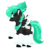 Size: 2012x2199 | Tagged: safe, artist:mintyinks, oc, oc only, oc:minty inks, pegasus, pony, female, high res, mare, simple background, solo, transparent background, two toned wings, wings
