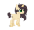 Size: 4416x3928 | Tagged: safe, artist:rainbowpawsarts, oc, oc only, oc:agnes (rainbowpawsarts), pony, unicorn, adopted offspring, base used, female, parent:fluttershy, raised hoof, scar, simple background, transparent background