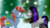 Size: 4000x2250 | Tagged: safe, artist:joechillers, oc, oc:gutiu serenade, oc:luna farrowe, bat pony, pony, unicorn, duo, holiday, holly, holly mistaken for mistletoe, ych result