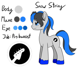 Size: 1901x1648 | Tagged: safe, artist:cloudy95, oc, oc only, oc:snow, earth pony, pony, male, reference sheet, solo, stallion