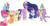 Size: 1244x642 | Tagged: safe, artist:frownfactory, applejack, fluttershy, pinkie pie, rainbow dash, rarity, spike, twilight sparkle, alicorn, pony, g4, the last problem, .svg available, gigachad spike, mane seven, mane six, older, older applejack, older fluttershy, older mane seven, older mane six, older pinkie pie, older rainbow dash, older rarity, older spike, older twilight, simple background, transparent background, twilight sparkle (alicorn), vector