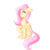 Size: 1024x1024 | Tagged: safe, artist:jafa-cake-4, fluttershy, pegasus, pony, g4, chest fluff, female, floppy ears, folded wings, mare, profile, raised hoof, simple background, sitting, solo, transparent background, wings