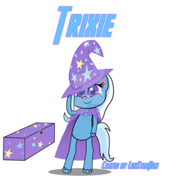 Size: 894x894 | Tagged: safe, artist:lunstarrise, trixie, pony, g4.5, my little pony: pony life, hilarious in hindsight, misspelling