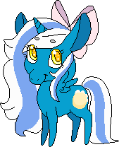 Size: 169x208 | Tagged: safe, artist:biuemoon, oc, oc:fleurbelle, alicorn, pony, adorabelle, alicorn oc, bow, chibi, cute, female, hair bow, horn, mare, simple background, smiling, smiling at you, transparent background, ych result, yellow eyes