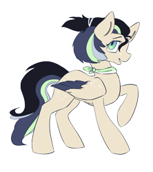 Size: 1024x1151 | Tagged: safe, artist:paisleyperson, oc, oc only, pegasus, pony, female, magical gay spawn, mare, offspring, parent:doctor caballeron, parent:soarin', simple background, solo, transparent background, two toned wings, wings