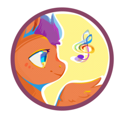 Size: 3000x3000 | Tagged: safe, artist:angusdra, oc, oc only, pegasus, pony, avatar, circle, high res, simple background, solo, transparent background