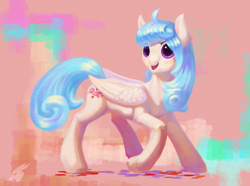Size: 1280x954 | Tagged: safe, artist:angusdra, oc, oc only, pegasus, pony, abstract background, female, mare, solo