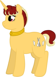 Size: 557x759 | Tagged: safe, artist:69beas, oc, oc only, oc:jessie feuer, pony, unicorn, collar, female, mare, show accurate, simple background, solo, transparent background