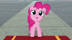 Size: 1920x1080 | Tagged: safe, screencap, pinkie pie, earth pony, pony, g4, the last laugh, female, mare, open mouth, solo