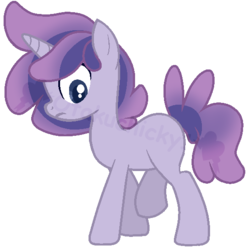 Size: 549x554 | Tagged: safe, artist:otakuchicky1, oc, oc only, oc:lilac dream, pony, unicorn, female, mare, simple background, solo, transparent background