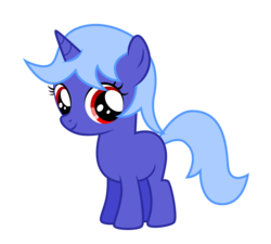 Size: 5000x4500 | Tagged: safe, artist:northernthestar, oc, oc only, oc:bluebell, pony, unicorn, absurd resolution, female, filly, simple background, solo, transparent background