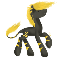 Size: 1000x1000 | Tagged: safe, artist:sa-loony, oc, oc only, oc:loony, pony, simple background, solo