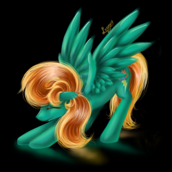 Size: 1000x1000 | Tagged: safe, artist:sa-loony, oc, oc only, oc:asya, pony, iwtcird, meme, simple background, solo, stretching