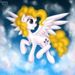 Size: 1000x1000 | Tagged: safe, artist:sa-loony, surprise, pegasus, pony, g1, female, solo