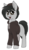 Size: 695x1206 | Tagged: safe, artist:t72b, derpibooru exclusive, oc, oc only, oc:mod pone the mod, earth pony, pony, 2020 community collab, derpibooru community collaboration, beanie, clothes, hat, hoodie, male, simple background, solo, stallion, transparent background