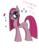 Size: 888x1150 | Tagged: safe, artist:didun850, pinkie pie, earth pony, pony, g4, black eye, chest fluff, eyelashes, eyeliner, female, makeup, mare, pinkamena diane pie, simple background, smiling, solo, text, transparent background