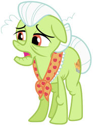 Size: 4444x6034 | Tagged: safe, artist:estories, granny smith, earth pony, pony, g4, absurd resolution, female, simple background, solo, transparent background, vector