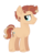 Size: 1049x1336 | Tagged: safe, artist:theapplebeauty, oc, oc only, oc:oak crispin, earth pony, pony, base used, male, offspring, parent:applejack, parent:caramel, parents:carajack, simple background, solo, stallion, transparent background