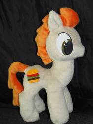 Size: 774x1032 | Tagged: safe, artist:crazyditty, gallop j. fry, g4, burger king, burger king reference, irl, older gallop j. fry, photo, plushie