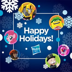 Size: 1024x1024 | Tagged: safe, pinkie pie, earth pony, pony, g4, official, bumblebee (transformers), christmas, clash of hasbro's titans, hasbro, holiday, meta, mighty morphin power rangers, pink ranger, play doh, power rangers, transformers, transformers robots in disguise (2015), twitter, uncle pennybags