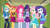 Size: 1600x900 | Tagged: safe, screencap, fluttershy, pinkie pie, rainbow dash, rarity, sci-twi, sunset shimmer, twilight sparkle, equestria girls, equestria girls specials, g4, my little pony equestria girls: better together, my little pony equestria girls: holidays unwrapped, o come all ye squashful, cute, female, geode of empathy, geode of fauna, geode of shielding, geode of sugar bombs, geode of super speed, geode of telekinesis, looking at you, magical geodes, raribetes, rarity peplum dress