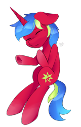 Size: 5120x8000 | Tagged: safe, artist:bananacat, oc, oc only, oc:diaphaneity, pony, unicorn, absurd resolution, eyes closed, female, floating, mare, simple background, solo, transparent background, transparent flesh, ych result