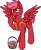 Size: 3369x4088 | Tagged: safe, artist:sevenserenity, oc, oc:ozzy puzzles, pegasus, pony, basket, birb, clothes, flower, glasses, male, simple background, solo, stallion, transparent background, vest