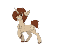Size: 1920x1200 | Tagged: safe, artist:brainiac, derpibooru exclusive, oc, oc only, oc:saltine crackers, pony, unicorn, 2020 community collab, derpibooru community collaboration, chest fluff, male, simple background, solo, transparent background