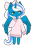 Size: 800x1100 | Tagged: safe, artist:melodywinds, oc, oc:fleurbelle, alicorn, anthro, adorabelle, alicorn oc, bow, clothes, cute, female, hair bow, horn, mare, ocbetes, solo, sweater, winter