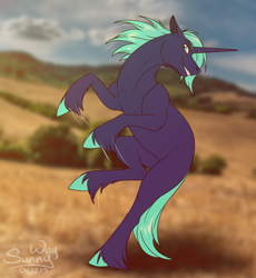Size: 1000x1089 | Tagged: safe, artist:sunny way, oc, oc only, pony, unicorn, cute, happy, jumping, male, smiling, solo, stallion