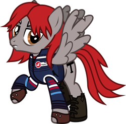 Size: 915x900 | Tagged: safe, artist:lightningbolt, derpibooru exclusive, pegasus, pony, g4, .svg available, bags under eyes, boots, clothes, danger days: the true lives of the fabulous killjoys, dyed mane, dyed tail, fangs, fingerless gloves, gerard way, gloves, jacket, male, my chemical romance, ponified, raised hoof, raised leg, shirt, shoes, show accurate, simple background, solo, spread wings, stallion, svg, tattered, tattered wings, transparent background, undershirt, vector, wings, zipper