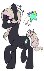 Size: 1717x2765 | Tagged: safe, alternate version, artist:nomipolitan, oc, oc only, earth pony, pony, eye clipping through hair, simple background, solo, transparent background