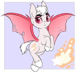Size: 3109x2909 | Tagged: safe, artist:nomipolitan, oc, oc only, bat pony, pony, bat pony oc, high res, simple background, solo, spread wings, transparent background, unshorn fetlocks, wings