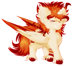 Size: 2333x2091 | Tagged: safe, artist:vanillaswirl6, oc, oc only, oc:expo evans, pegasus, pony, commission, fluffy, high res, simple background, smiling, solo, transparent background, unshorn fetlocks
