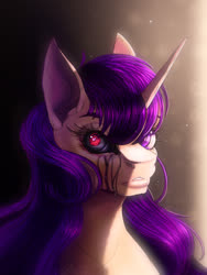 Size: 768x1024 | Tagged: safe, artist:rxsiex3, oc, oc only, pony, unicorn, commission, looking at you, not twilight sparkle, solo