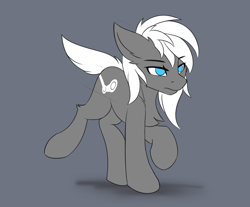 Size: 3455x2861 | Tagged: safe, artist:snowstormbat, oc, oc only, oc:steam hooves, earth pony, pony, fallout equestria, gray background, high res, male, simple background, solo, stallion