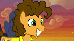 Size: 1920x1080 | Tagged: safe, screencap, cheese sandwich, earth pony, pony, g4, the last laugh, male, smiling, solo, stallion