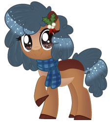 Size: 949x1053 | Tagged: safe, artist:rukemon, oc, oc only, oc:blueberry, earth pony, pony, base used, clothes, female, mare, scarf, simple background, solo, transparent background