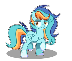 Size: 1920x1627 | Tagged: dead source, safe, artist:rainbows-skies, oc, oc only, oc:lightning speed, pegasus, pony, base used, female, magical lesbian spawn, mare, offspring, parent:lightning dust, parent:rainbow dash, parents:rainbowdust, simple background, solo, transparent background